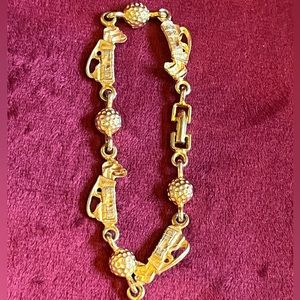 Gold Golf Bracelet